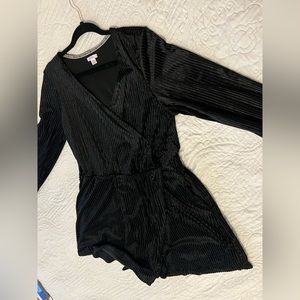Velvet romper XXL